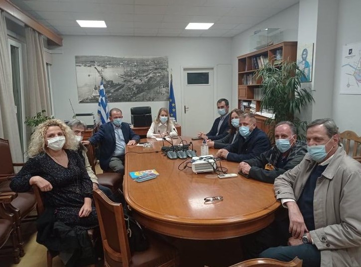 Επίσκεψη του Αλέξη Χαρίτση στον Οργανισμό Λιμένος Βόλου