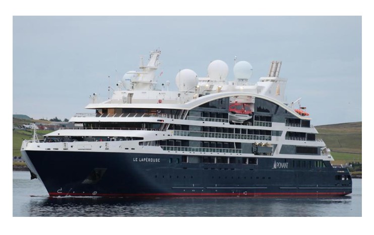 Κατάπλους Κρουαζιεροπλοίου «LE LAPEROUSE»
