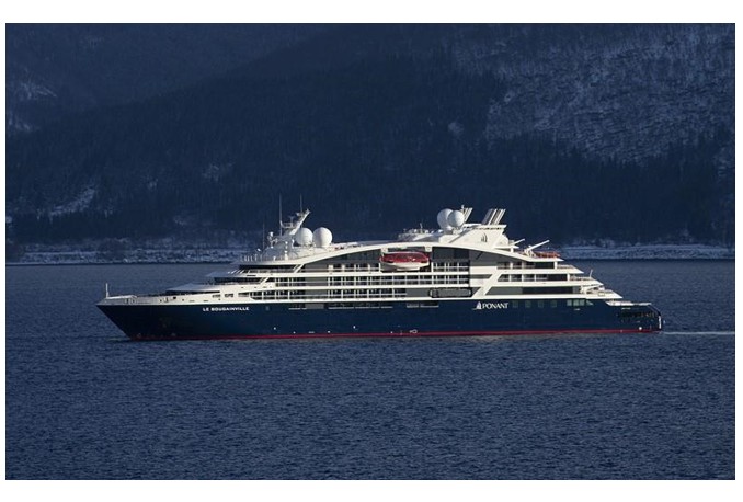 Κατάπλους Κρουαζιεροπλοίου «LE BOUGAINVILLE»