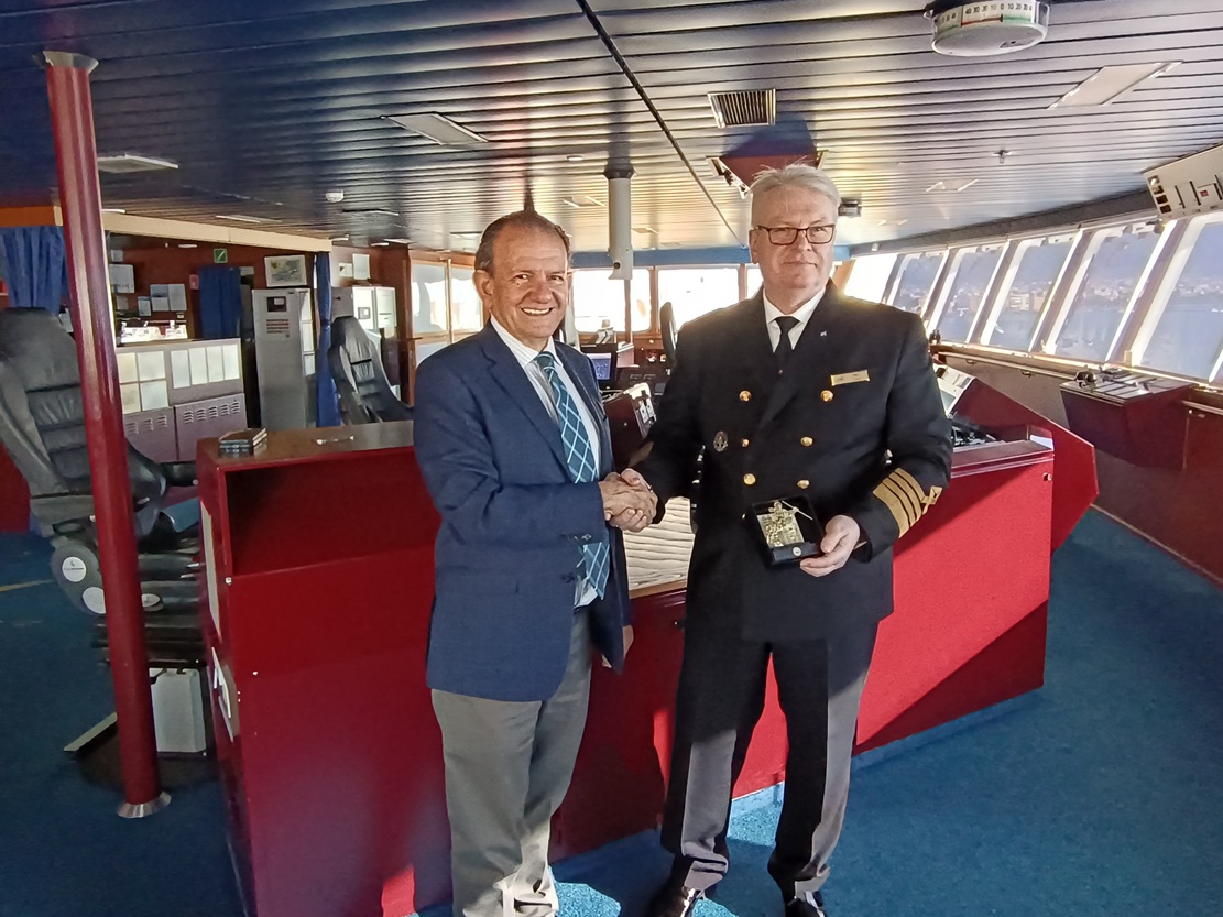 Ο Οργανισμός Λιμένος Βόλου υποδέχτηκε το τελευταίο κρουαζιερόπλοιο της σεζόν