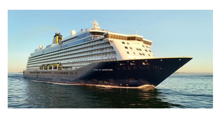 Κατάπλους Κρουαζιεροπλοίου «SPIRIT OF ADVENTURE»