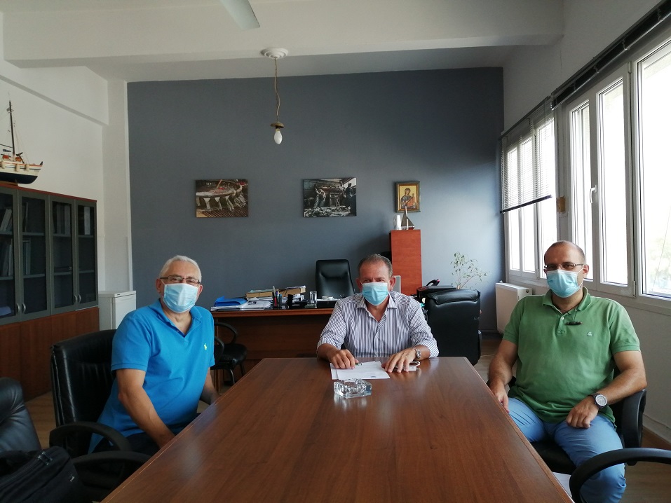 Υπογραφή Σύμβασης Προμήθεια Μηχανήματος Διακίνησης & Μεταφοράς Ε/Κ τύπου REACH STACKER