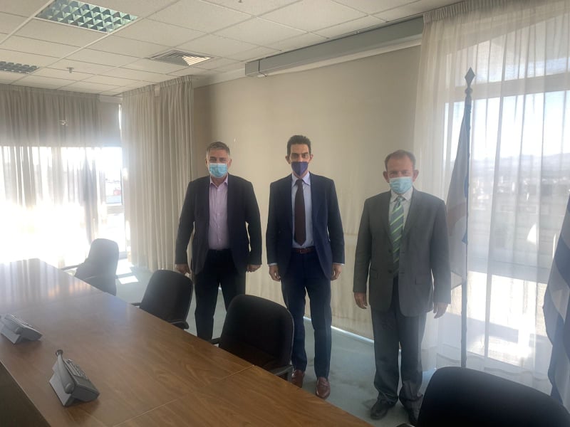 Συνάντηση του Προέδρου του ΤΑΙΠΕΔ και του Διευθύνοντος Συμβούλου του ΟΛΒ με τον Πρόεδρο του ΟΣΕ