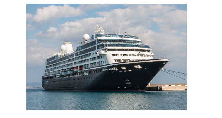 Κατάπλους Κρουαζιεροπλοίου «AZAMARA PURSUIT»