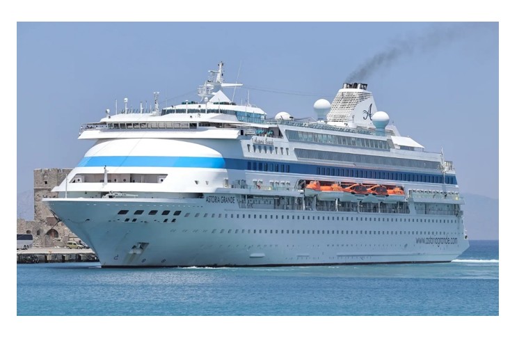 Κατάπλους Κρουαζιεροπλοίου «ASTORIA GRANDE»