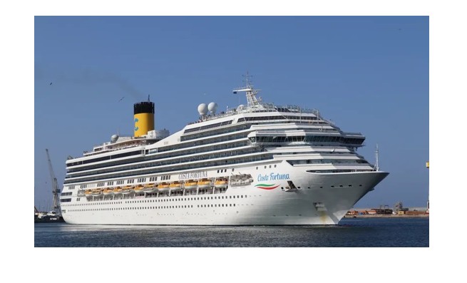 Κατάπλους Κρουαζιεροπλοίου «COSTA FORTUNA»