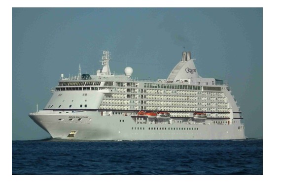 Κατάπλους Κρουαζιεροπλοίου «SEVEN SEAS VOYAGER»