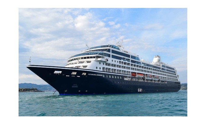 Κατάπλους Κρουαζιεροπλοίου «AZAMARA ONWARD»