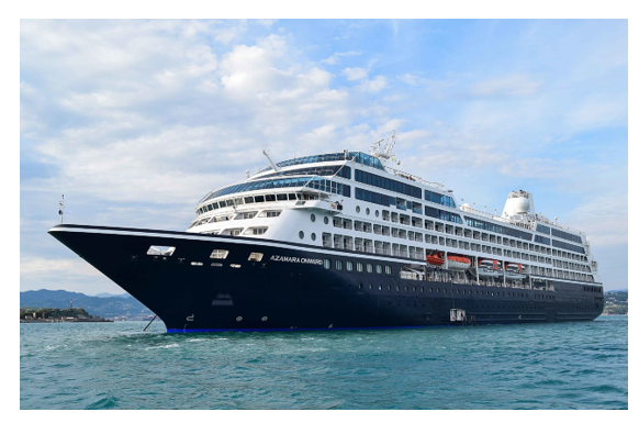 Κατάπλους Κρουαζιεροπλοίου «AZAMARA ONWARD»